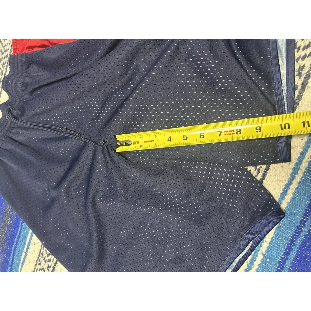 Y2K Vintage 2003 Adidas Reversible Basketball Shorts Mens Small Blue Red Loose